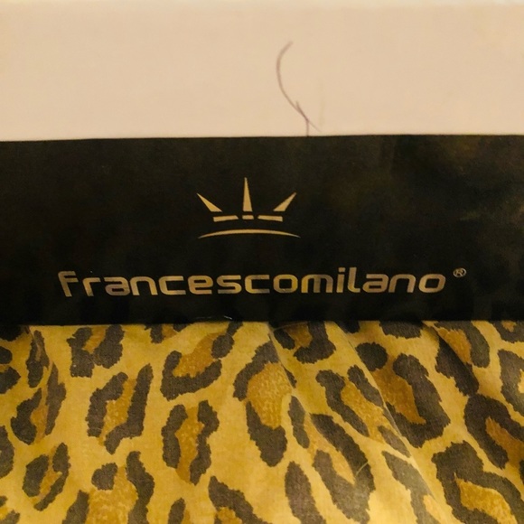 Francesco Milano size 10 tan & cognac leather embellished bootis - Picture 10 of 15